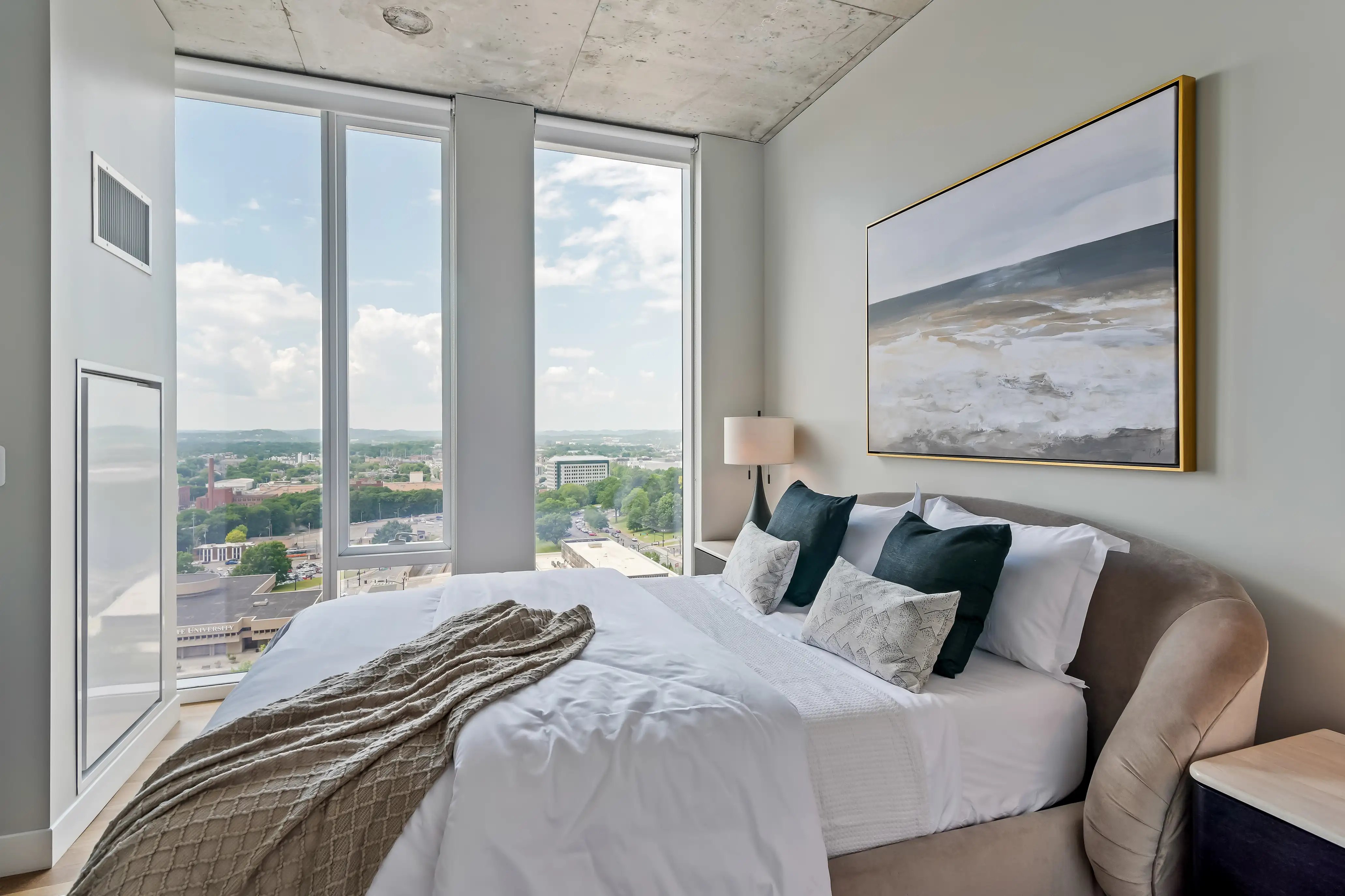 Two bedroom residence interior